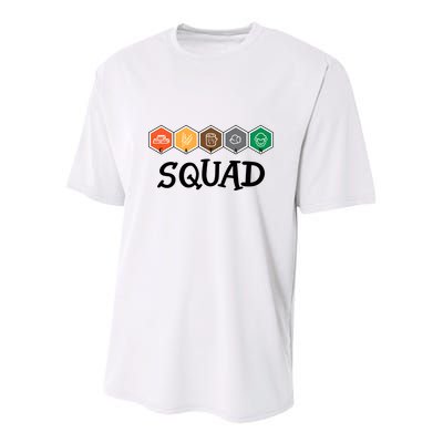Catan Squad Funny Gamer Game Lover Youth Performance Sprint T-Shirt