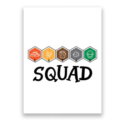Catan Squad Funny Gamer Game Lover Poster