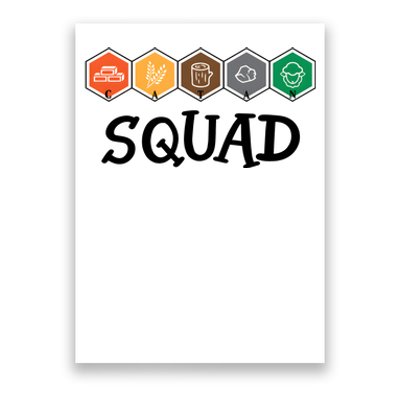 Catan Squad Funny Gamer Game Lover Poster