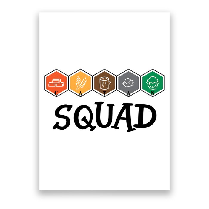 Catan Squad Funny Gamer Game Lover Poster