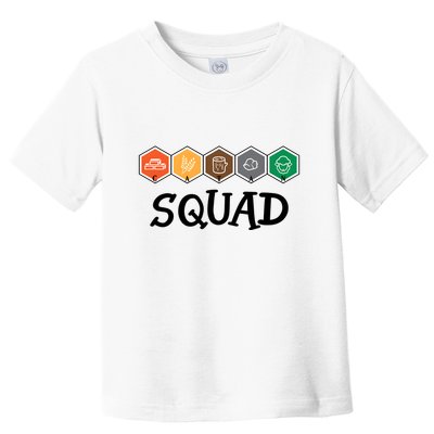 Catan Squad Funny Gamer Game Lover Toddler T-Shirt