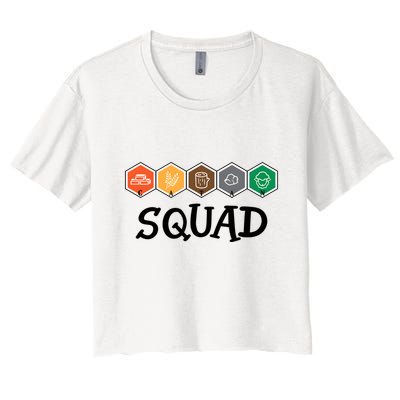 Catan Squad Funny Gamer Game Lover Crop Top