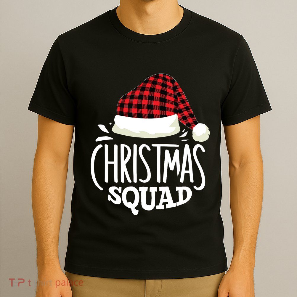 Christmas Squad Family Group Matching Christmas Pajama Party T-Shirt
