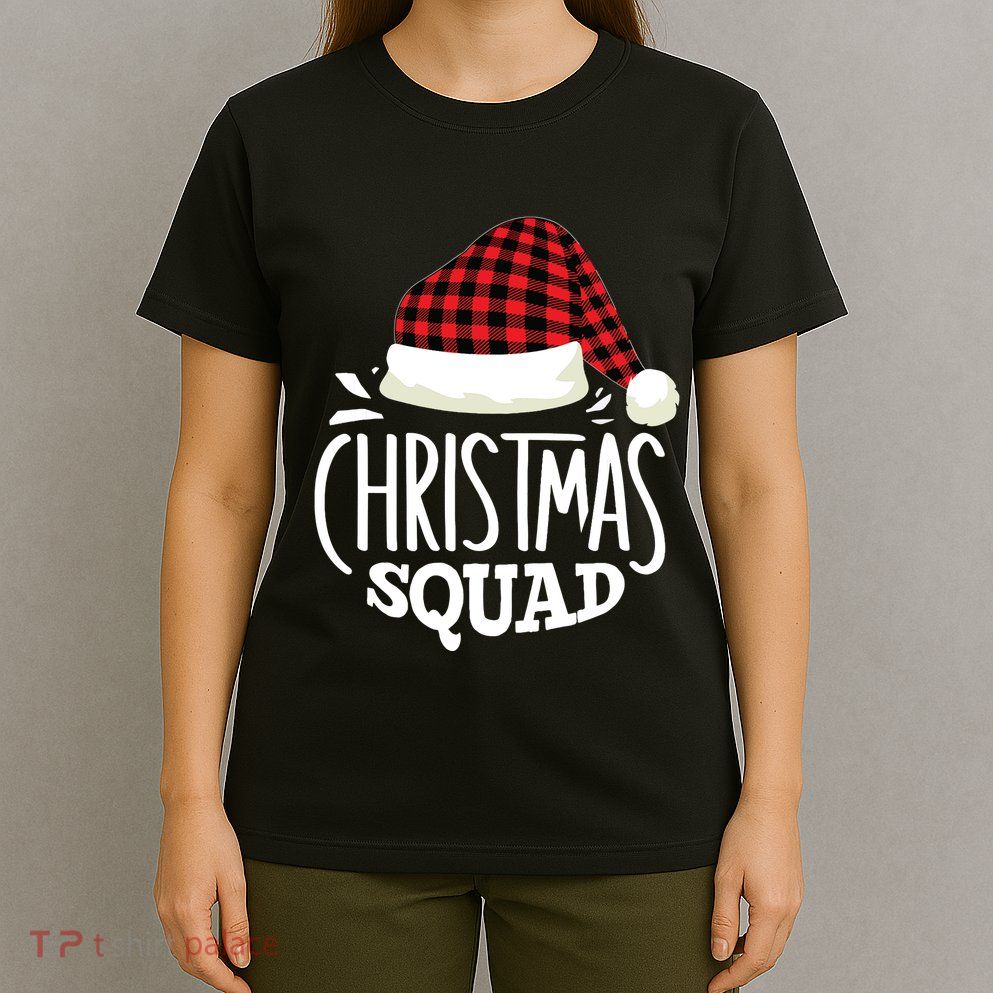 Christmas Squad Family Group Matching Christmas Pajama Party T-Shirt