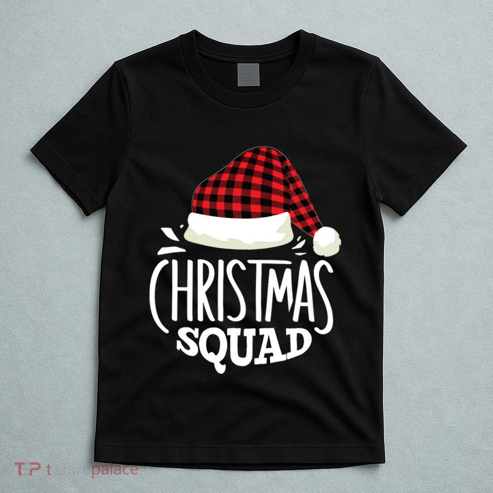Christmas Squad Family Group Matching Christmas Pajama Party T-Shirt
