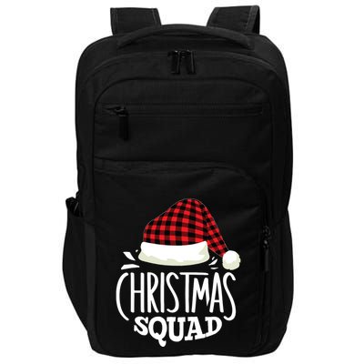 Christmas Squad Family Group Matching Christmas Pajama Party Impact Tech Backpack