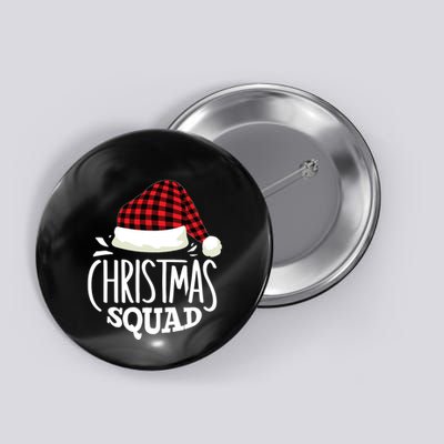Christmas Squad Family Group Matching Christmas Pajama Party Button