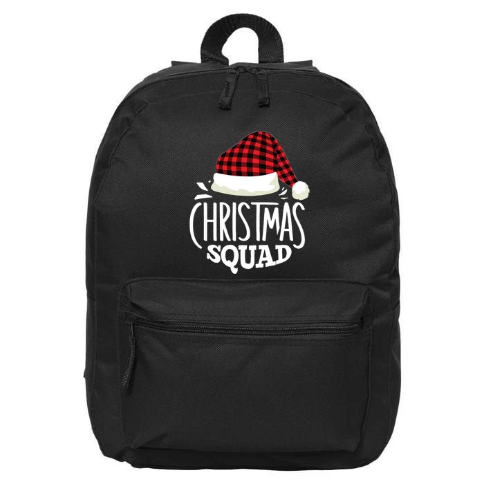 Christmas Squad Family Group Matching Christmas Pajama Party 16 in Basic Backpack
