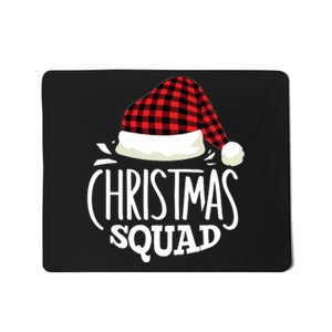 Christmas Squad Family Group Matching Christmas Pajama Party Mousepad