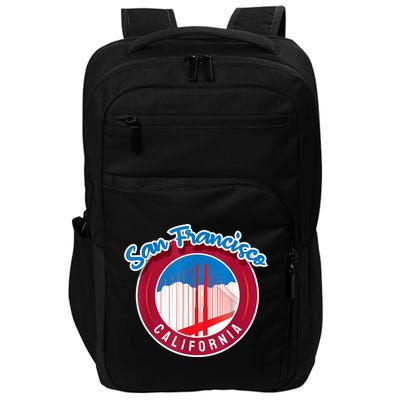 California San Francisco City Gift Bridge Souvenir SF Impact Tech Backpack