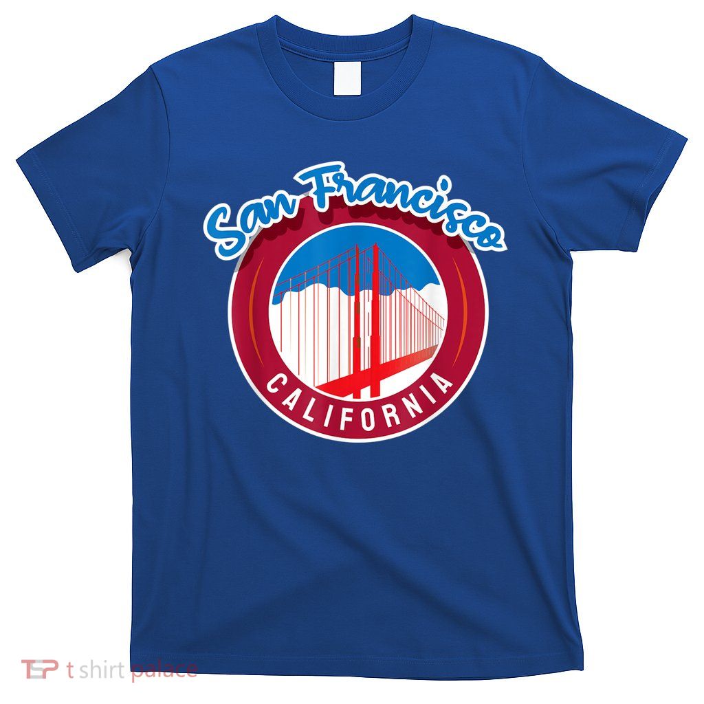 California San Francisco City Gift Bridge Souvenir SF T-Shirt