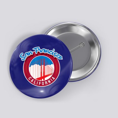 California San Francisco City Gift Bridge Souvenir SF Button