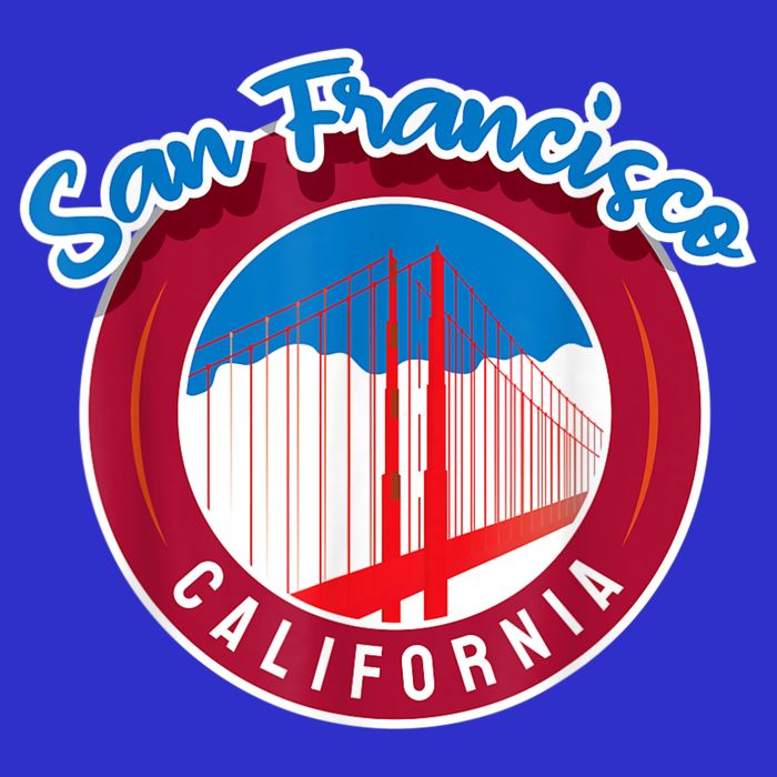 California San Francisco City Gift Bridge Souvenir SF Kids Hoodie