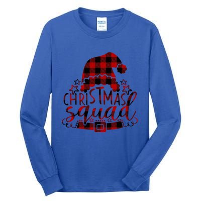 Christmas Squad Family Group Matching Christmas Party Pajama Funny Gift Tall Long Sleeve T-Shirt