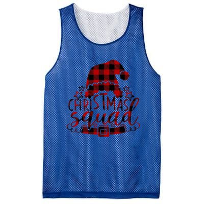 Christmas Squad Family Group Matching Christmas Party Pajama Funny Gift Mesh Reversible Basketball Jersey Tank