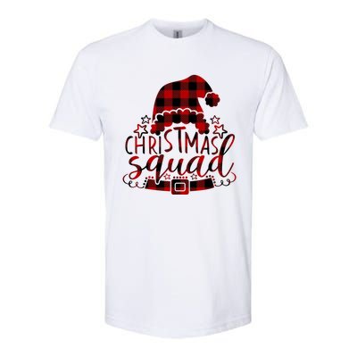 Christmas Squad Family Group Matching Christmas Party Pajama Funny Gift Softstyle CVC T-Shirt