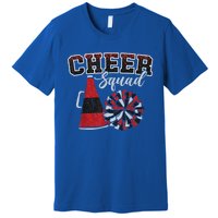 Cheer Squad Funny Cheerleader Cheerleading Red Women Girl Premium T-Shirt