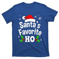 Christmas Santa's Favorite Ho Pajama Adult Naughty Pajama Gift T-Shirt