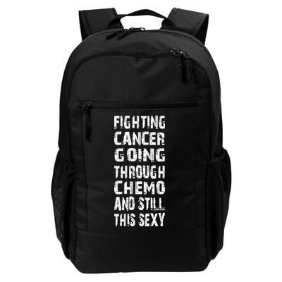 Cancer Survivor Fighting Cancer Going Through Chemo Backpack