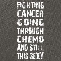 Cancer Survivor Fighting Cancer Going Through Chemo Cotton Canvas Backpack