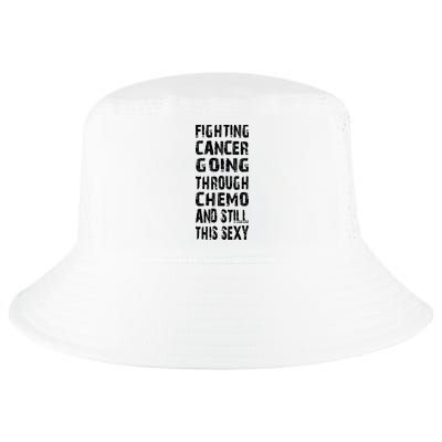 Cancer Survivor Fighting Cancer Going Through Chemo Cool Comfort Performance Bucket Hat