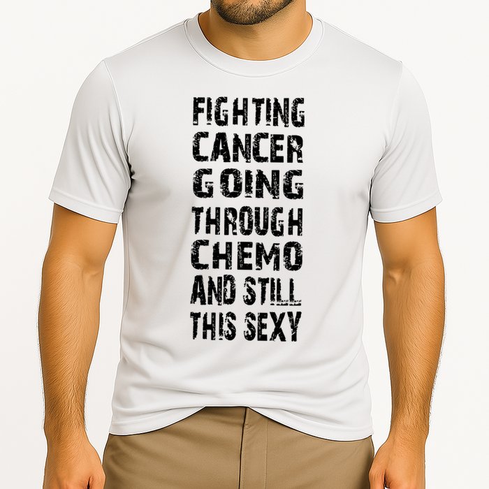 Cancer Survivor Fighting Cancer Going Through Chemo Performance Shirt