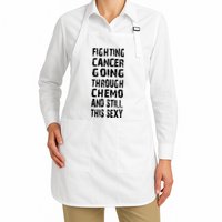 Cancer Survivor Fighting Cancer Going Through Chemo Apron