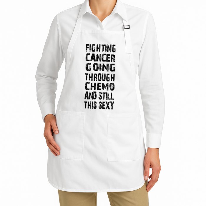 Cancer Survivor Fighting Cancer Going Through Chemo Apron