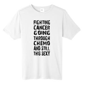 Cancer Survivor Fighting Cancer Going Through Chemo Tall Fusion ChromaSoft Performance T-Shirt