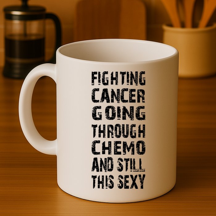 Cancer Survivor Fighting Cancer Going Through Chemo Mug