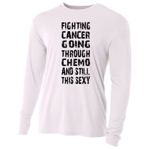 Cancer Survivor Fighting Cancer Going Through Chemo Cooling Performance Long Sleeve Crew