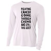 Cancer Survivor Fighting Cancer Going Through Chemo Cooling Performance Long Sleeve Crew