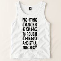 Cancer Survivor Fighting Cancer Going Through Chemo Tank Top