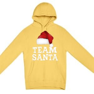 Christmas Squad Family Team Santa Matching Christmas Tree Great Gift Premium Pullover Hoodie