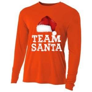 Christmas Squad Family Team Santa Matching Christmas Tree Great Gift Cooling Performance Long Sleeve Crew