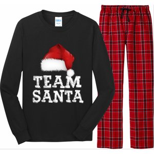 Christmas Squad Family Team Santa Matching Christmas Tree Great Gift Long Sleeve Pajama Set