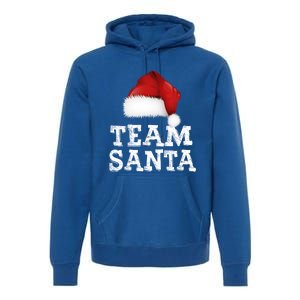 Christmas Squad Family Team Santa Matching Christmas Tree Great Gift Premium Hoodie