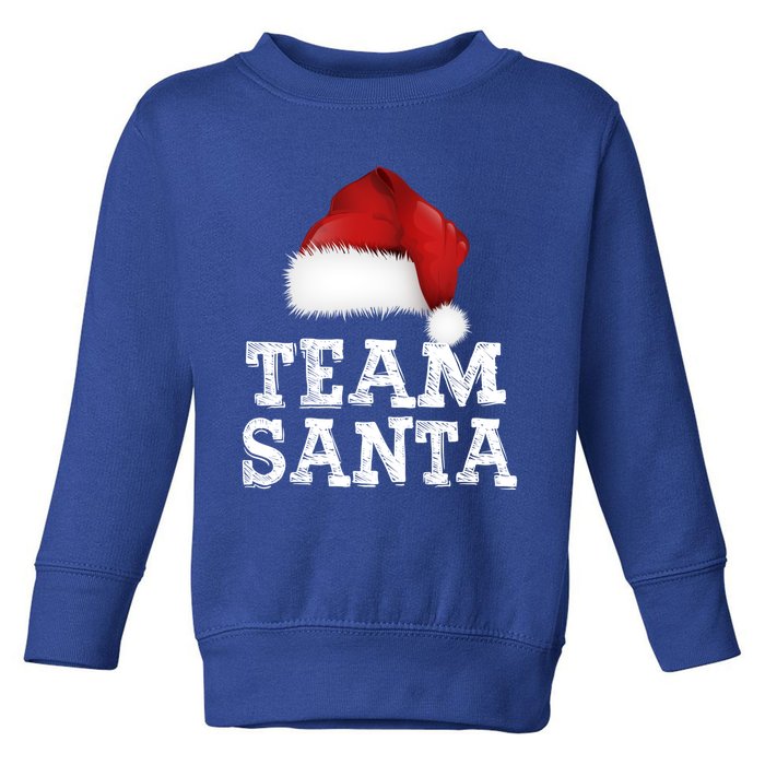 Christmas Squad Family Team Santa Matching Christmas Tree Great Gift Toddler Sweatshirt