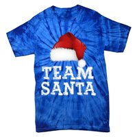 Christmas Squad Family Team Santa Matching Christmas Tree Great Gift Tie-Dye T-Shirt