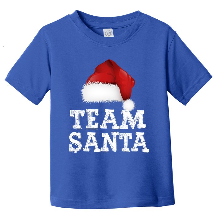 Christmas Squad Family Team Santa Matching Christmas Tree Great Gift Toddler T-Shirt