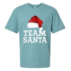 Christmas Squad Family Team Santa Matching Christmas Tree Great Gift Sueded Cloud Jersey T-Shirt