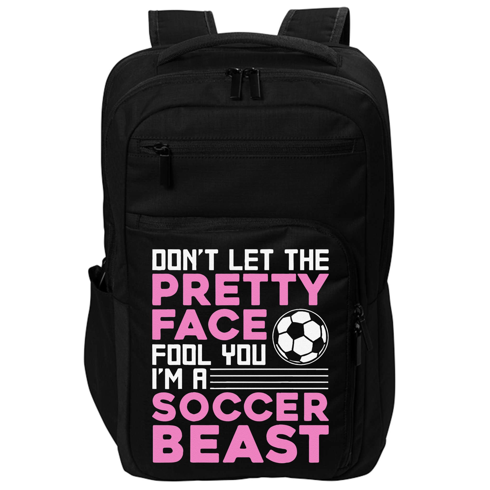 Cool Soccer For  Teen Girls Soccer Lover Player Sports Impact Tech Backpack