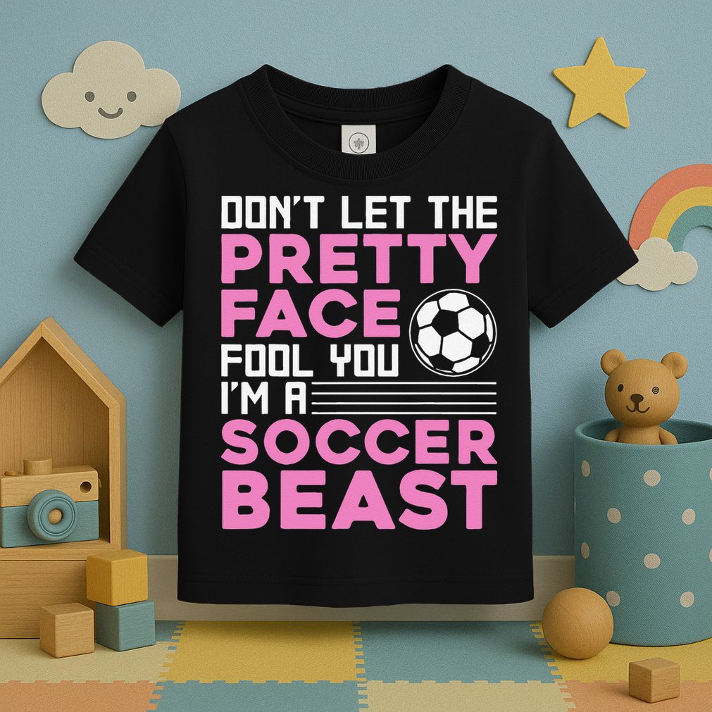 Cool Soccer For  Teen Girls Soccer Lover Player Sports Toddler T-Shirt