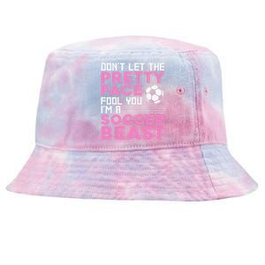 Cool Soccer For  Teen Girls Soccer Lover Player Sports Tie-Dyed Bucket Hat