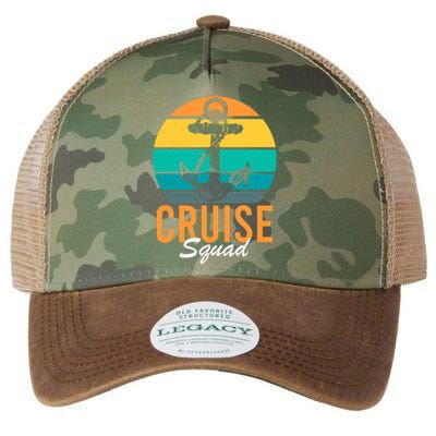 Cruise Squad Family Matching Cruise Trip Vacation Designs Legacy Tie Dye Trucker Hat