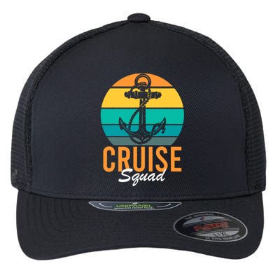 Cruise Squad Family Matching Cruise Trip Vacation Designs Flexfit Unipanel Trucker Cap