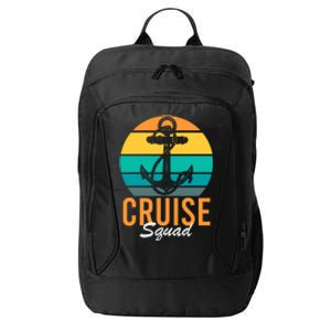 Cruise Squad Family Matching Cruise Trip Vacation Designs City Backpack