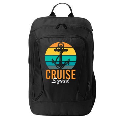 Cruise Squad Family Matching Cruise Trip Vacation Designs City Backpack