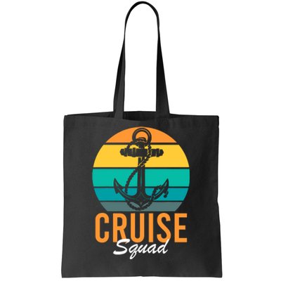 Cruise Squad Family Matching Cruise Trip Vacation Designs Tote Bag