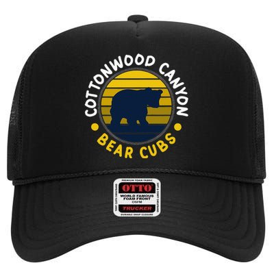 CCEBC Sunset Funny bear lover High Crown Mesh Back Trucker Hat